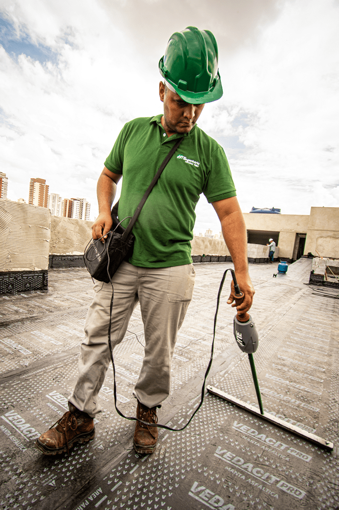 teste estanqueidade com holiday